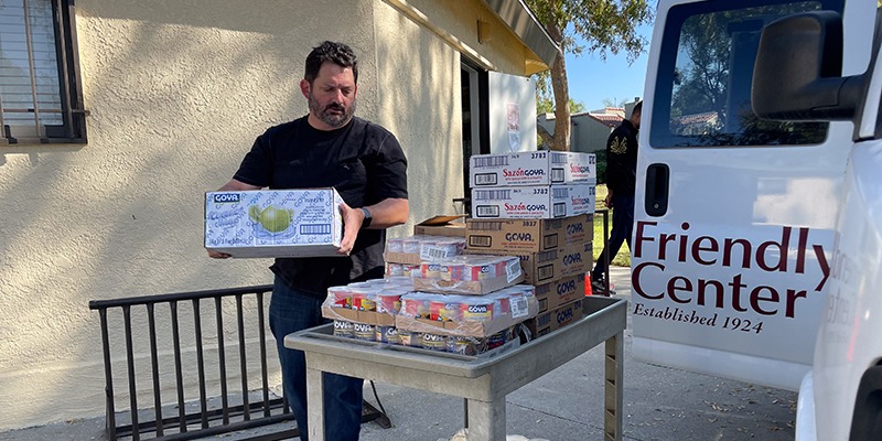 Friendly Mart Tackles Food Insecurity with Corporate Support: Goya Cares Makes a Generous Donation